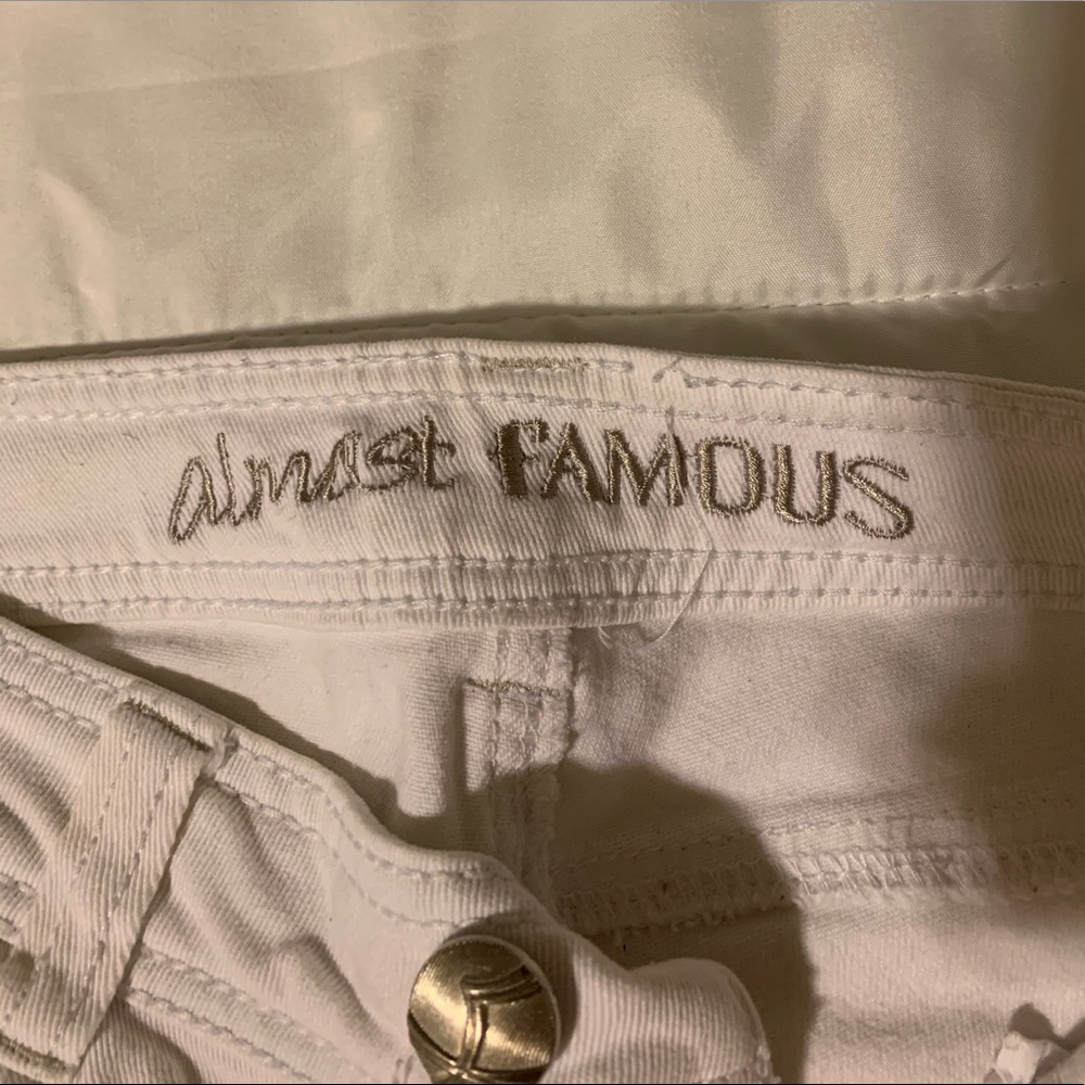 White Ripped Pants - Picture 3 of 4